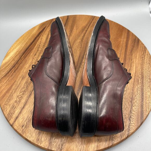 Allen Edmonds Bradley Oxfords Mens 8.5 D Leather Casual Comfort Dress Shoes